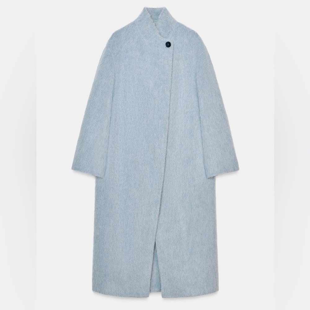 ZARA NWOT STRAIGHT COAT WITH MANTECO WOOL ZW
COLLECTION